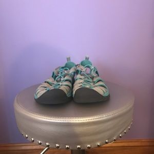 Blue and Grey KEEN Sandals